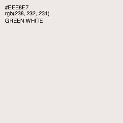 #EEE8E7 - Green White Color Image
